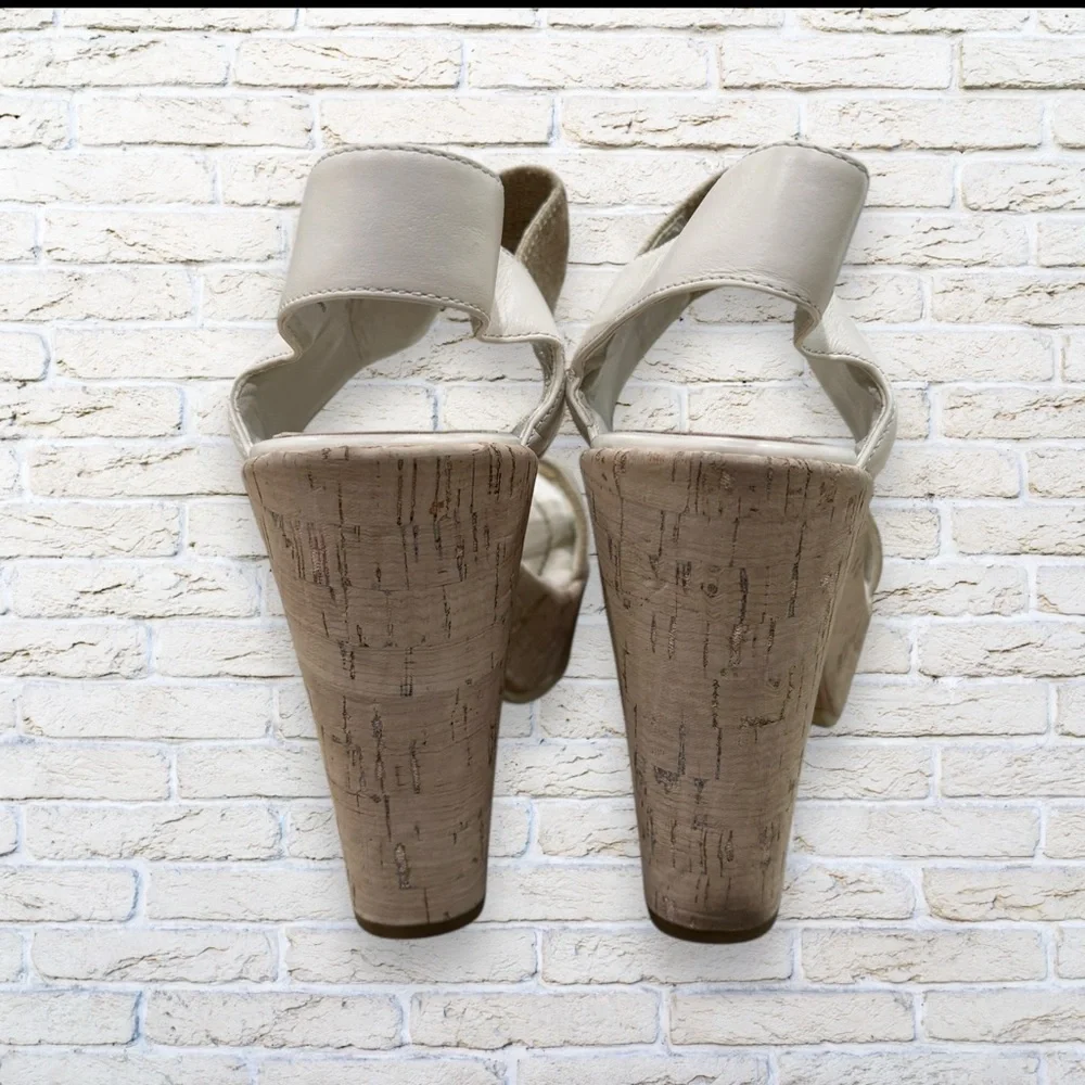 Donald J. Pliner SZ 8.5 M Nolita Platform Sandal with Cork Heel